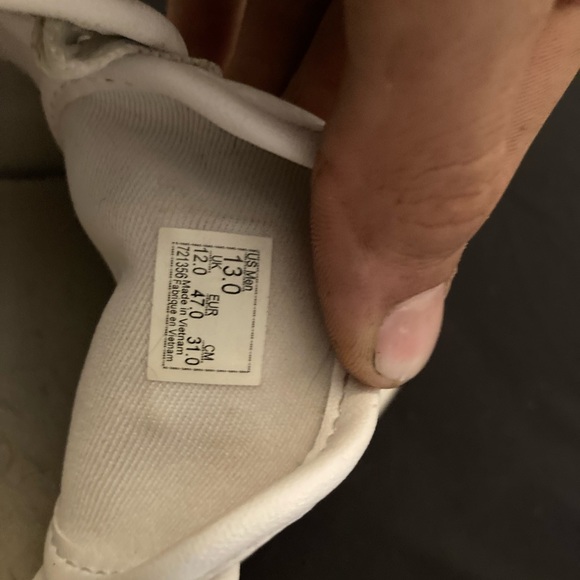 White leather vans - Picture 3 of 3